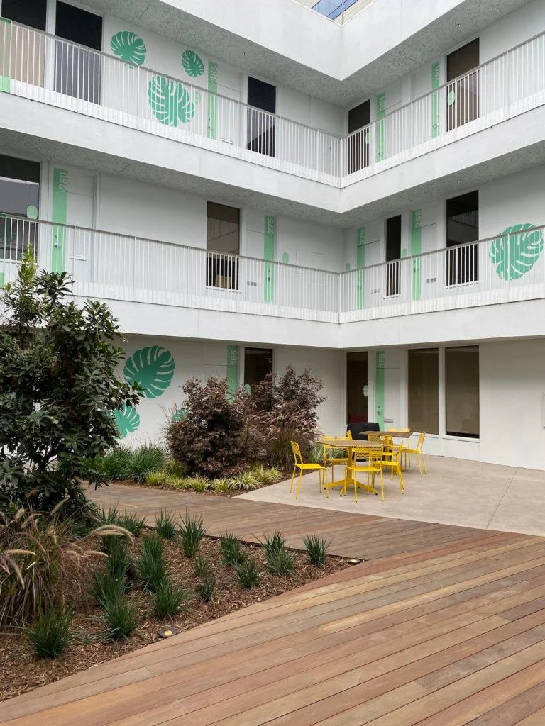 Interior of santamonica recovery facility